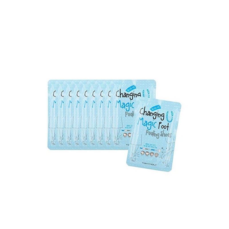 TONYMOLY Changing U Magic Foot Peeling Shoes – 10-Pack Gentle