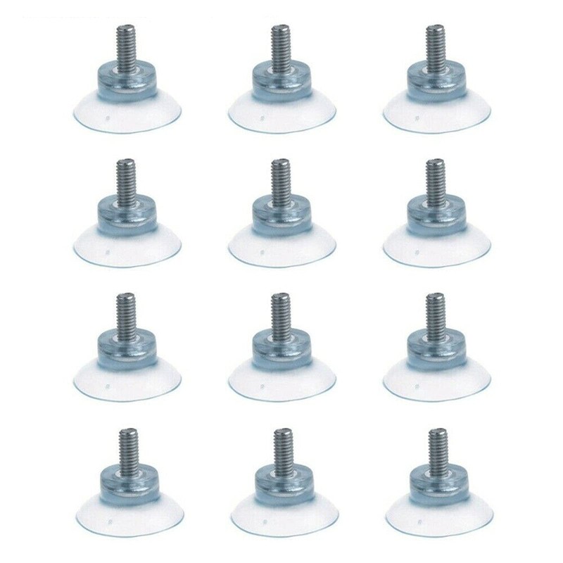 FASTROHY 12Pcs Rubber Suction Cup Replacements for Glass Table Wall