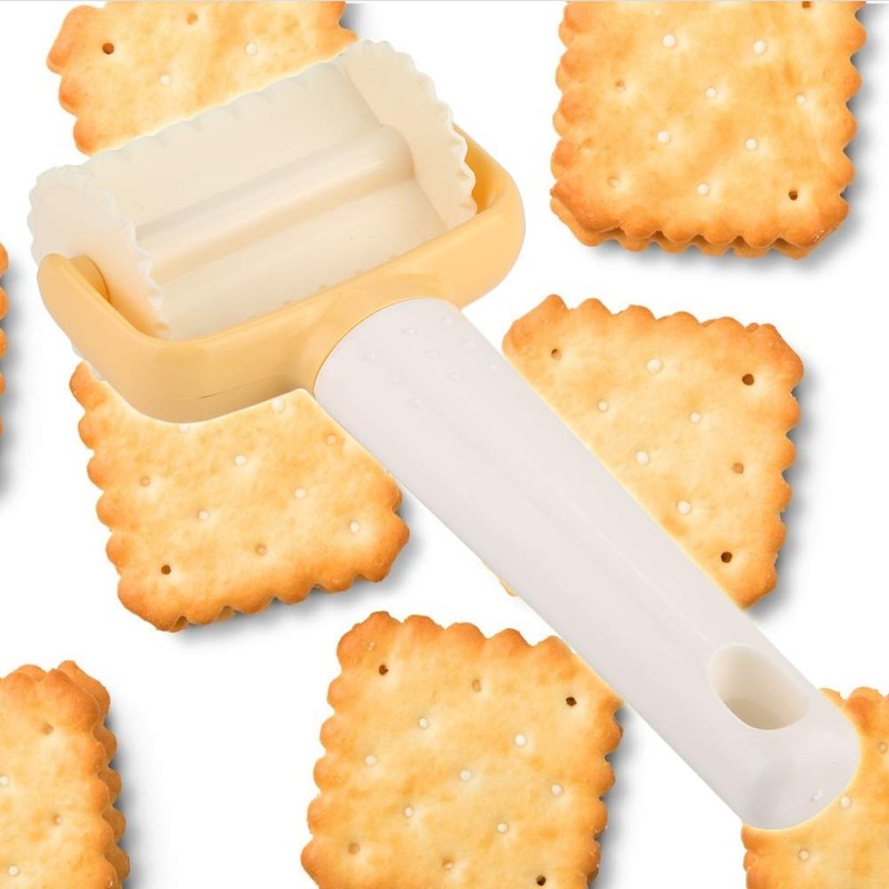 Rolling Biscuit Cutters, Rolling Cookie Cutters Dough Cookie Roller Cutter