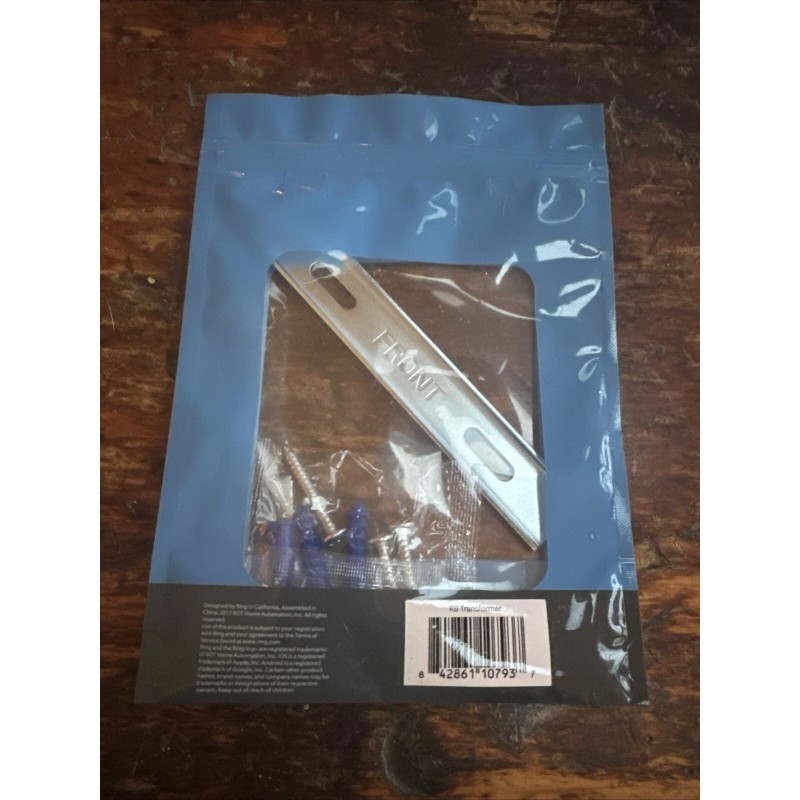 Ring doorbell RB transformer kit installation kit bar replacement