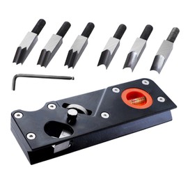 DOITOOL 1set Woodworking Chamfer Plane Tool Extra Blades Manual Trimming Hand Tool for Accurate and Smoothing Compact Design for Easy Handling and Control