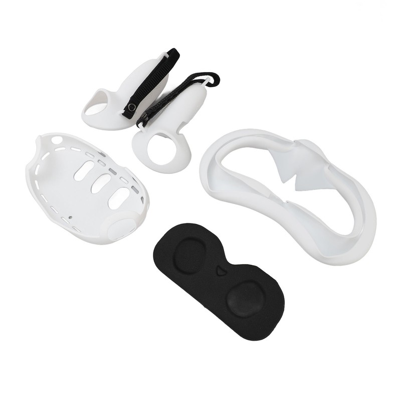 VR Glasses Silicone Cover Set Controller Grips Front Shell Headset
