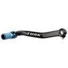 TUSK Folding Shift Lever Stock Black/Blue Tip Compatible with Yamaha