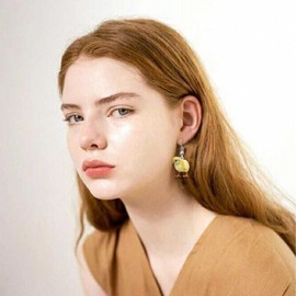 QLUYCKW Funny Animal Earring for Women Cute Acrylic Bunny Cow Chicken Pig Squirrel Dogs Cats Rooster Hedgehog Dangle Earrings Cute Cartoon Farm Earrings Country Animal Jewelry Gifts (Chicken)