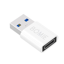 BOMIE USB Type-C Converter Adapter, PD27W/66W, QC100W, Fast Charging, 5Gbps, High Speed Data Transfer, OTG Compatible, Audio Transmission, Type-C (female) to USB 3.0 (Male) Converter Adapter, Windows