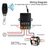Wireless Remote Control Switch 30A Relay Switch with 328 ft