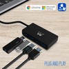 HUB USB EWENT 4 PUERTOS/ USB 3.1 GEN 1 #3012