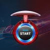 OFFCURVE Push to Start Button Cover Universal Car Engine Ignition