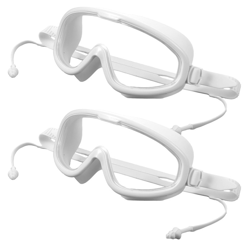 ElevateTech Adjustable Eyelash and Eyebrow Protector Shower Goggles Shield, 2