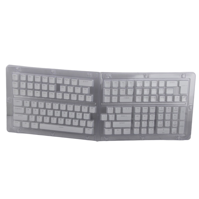 Keyboard Keycaps 132 Keys Pudding Transparent OEM Height PBT Two