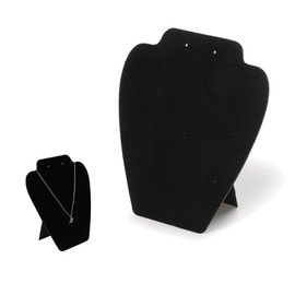 JNGTKL Necklace Display Stand, 2 Pcs Jewellery Display Stand, Foldable Black Necklace Display, Display For Women'S Necklaces And Jewelry, Suitable For Households And Jewelry Stores