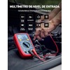AstroAI Multímetro Digital Profesional, Voltimetro Amperimetro, Medidor de Corriente Voltaje