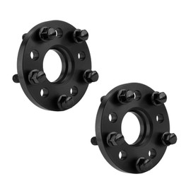 KAC Wheel Spacers, 2PCS 15mm 5x100mm or 5x112mm/ M14x1.5/57.1mm Wheel Spacers Adapters Replacment for A3 2006-2013, A3 2015-2019, A4 1996-2009, Jetta 2000-2019, Beetle 1998-2010 (Black)
