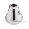 NICOR Lighting 6 inch White Airtight Recessed Cone Baffle Trim,