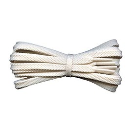Fabmania Strong cream replacement trainer shoelaces - Length 120cm