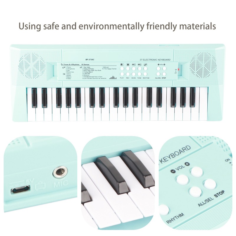 BF‑3738C Musical Keyboard Electric Piano with 37 Keys for Begginers