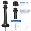 24 Pack Door Stop Heavy Duty Solid Rigid Door Stoppers