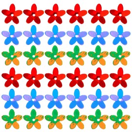 NUOBESTY Floral Sequins Sparkly Flower Confetti Flower Table Confetti Sequin Confettis Flower Confetti Party Confetti for Birthday Wedding Party 60g