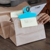 com-four® 6 x Sealing Clips for Bags - Wide Sealing