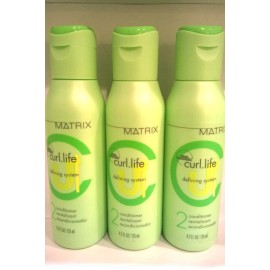 Matrix 6 Matrix Curl life Defining System 2 Conditioner 4.2 oz Each (25.2 oz ) Total