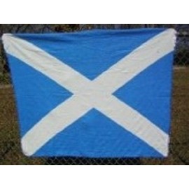 Ruffin Flag Co Scotland St Andrews Cross 50x60 Polar Fleece Blanket Throw