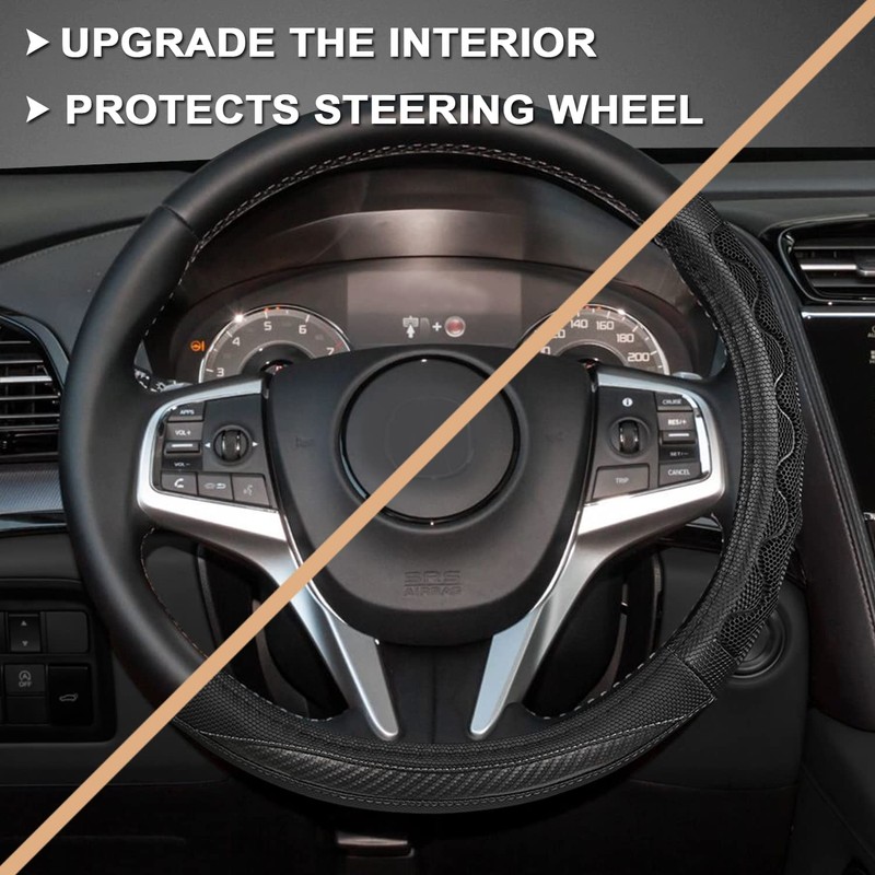 GIANT PANDA Steering Wheel Cover for Acura RDX and MDX,