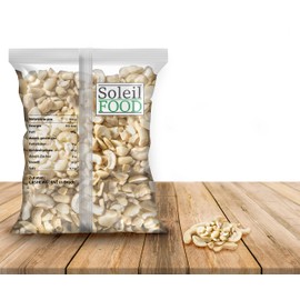 SoleilFOOD Cashewkerne in Bruch 1kg Cashewbruch Cashew roh Nüsse Cashews Cashewnüsse gesund Proteinreich vegan Cashew