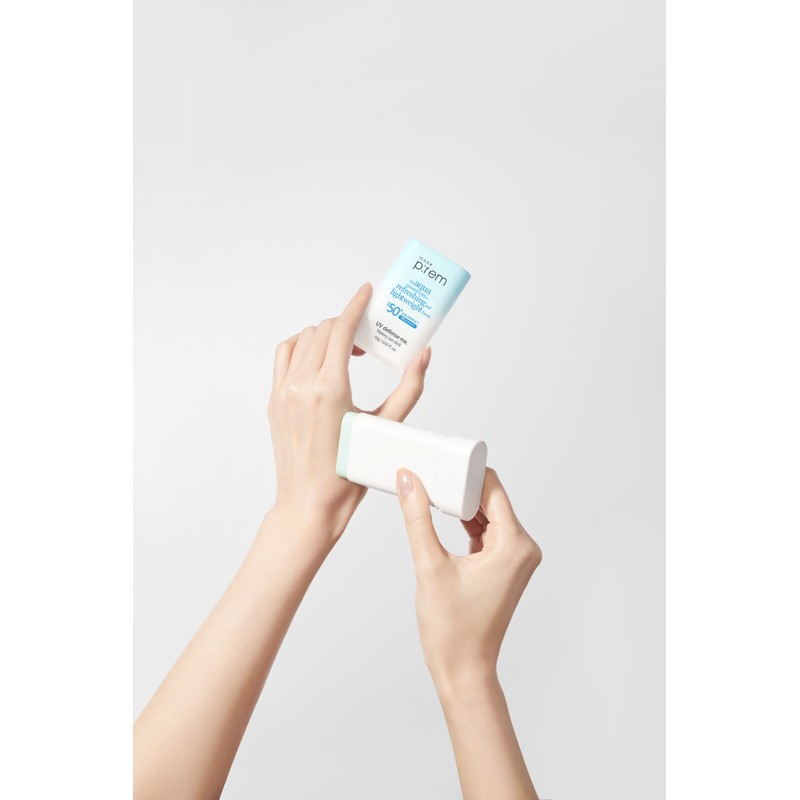 Makeprem 메이크프렘 유브이 디펜스 미 워터리 선스틱 SPF50+ PA++++ 18g,