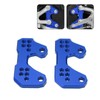 Motorcycle Adjustable Rearset Foot Pegs Mounting Base Replacement for YZF