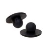 ONLYKXY 10 Pcs Silicone Round Snap in Type Locking Furniture