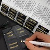 Erilano Bible Tabs for Women and Men, Leather Paper Bible