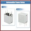 HEROFFIX 2pcs 4 Pin Automotive Power Relay 68083380AA 12VDC for