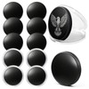 Black Challenge Coin Blank, Laser Engraving Custom Coin Blank, 40x3mm,10Pcs