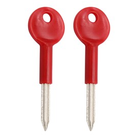 Parthan 2 Pcs Star Key, Window Key, Universal Keys for Window, Lock Bolt Key for Simple Doors, Windows, Fire Door, Pipe Well Door and Fire Hydrant, Star Keys