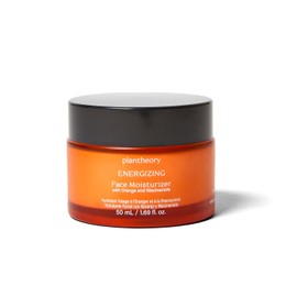 Plantheory Energizing Face Moisturizer, Contains Orange Oil, Cruelty Free & Vegan, 1.69 Fl Oz