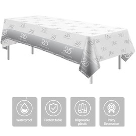 APOWBLS 25th Anniversary Wedding Party Tablecloth (2)