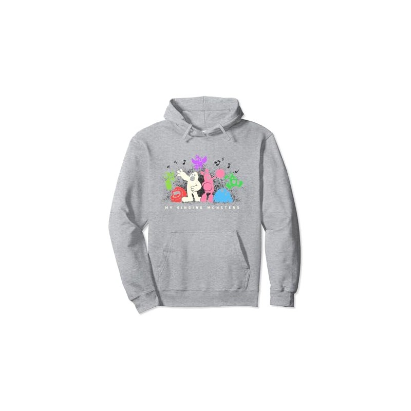 Graffiti Monsters Pullover Hoodie