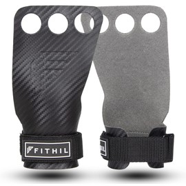 Fithil Crossfit Road Gloves for Men and Women - Fitness Gloves for Gym, Calisthenics and Art Gymnastics (L)