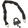 Serfas Big City Bike Hardened Steel Chain and U-Lock, 12mm