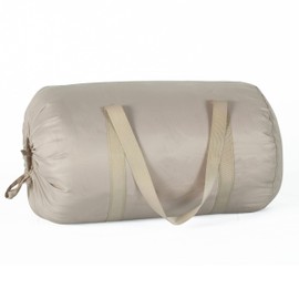 Dream Lab Weighted Blanket Storage Bag with Straps, Cinch Closure for Easy Use, Taupe