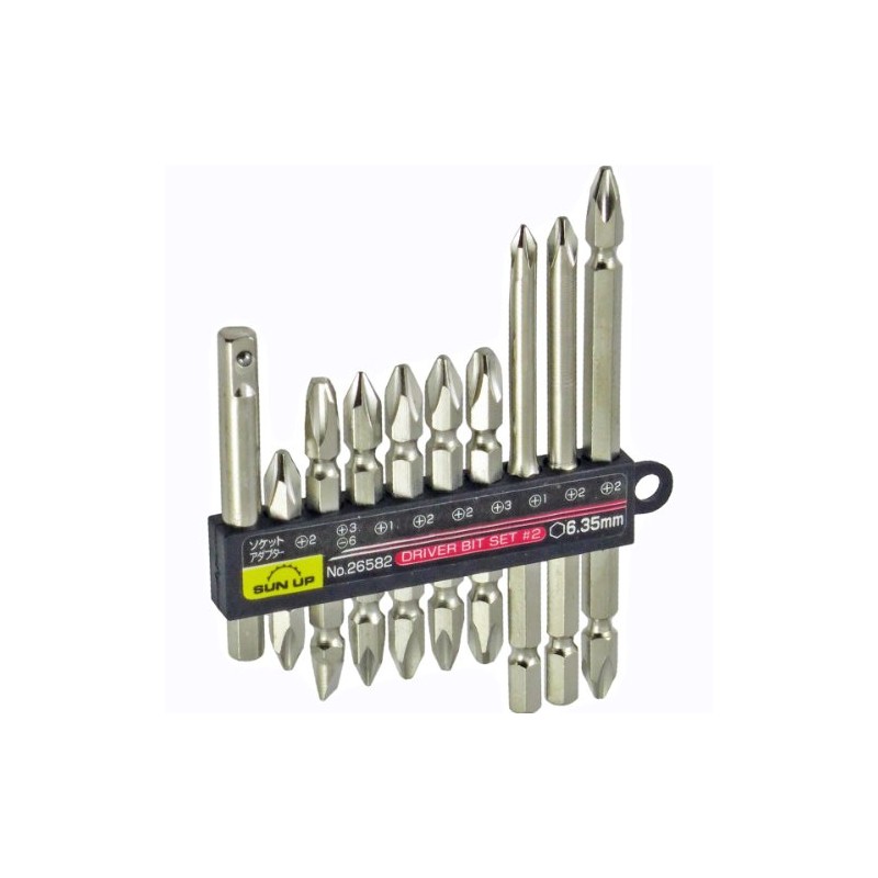 KONYO SUN UP Driver Bit Set Combination Set 10pc #2