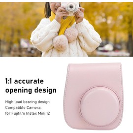 GOWENIC Funda para Cmara para Mini 12, Funda Protectora para Cmara con Correa para el Hombro, lbum, Filtro, Marco de Fotos Colorido, Marco de Fotos Colgante y