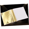 KONTONTY 50pcs 8x8.5cm Foil Leaf Sheets Imitation Leaf Art Foil