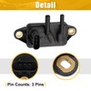 X AUTOHAUX EGR Valve Pressure Feedback Sensor DPFE Sensor F77Z9J460AB