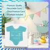 Stuff4 New Baby Boy Card - Eat Sleep Be Cute