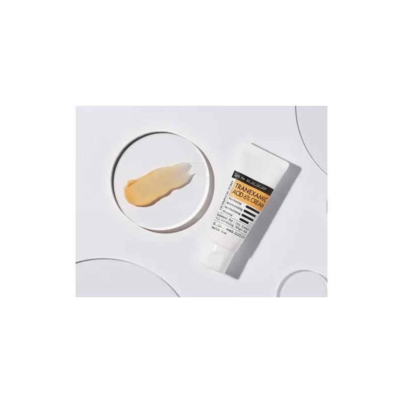 Derma Factory Crema Facial Ácido Tranexámico 6% Libre Parabenos