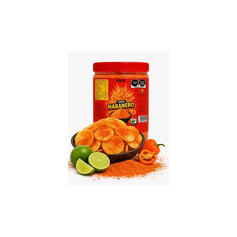 Polvo Sazonador Habanero 850 G Potencia Tu Sabor Al Máximo