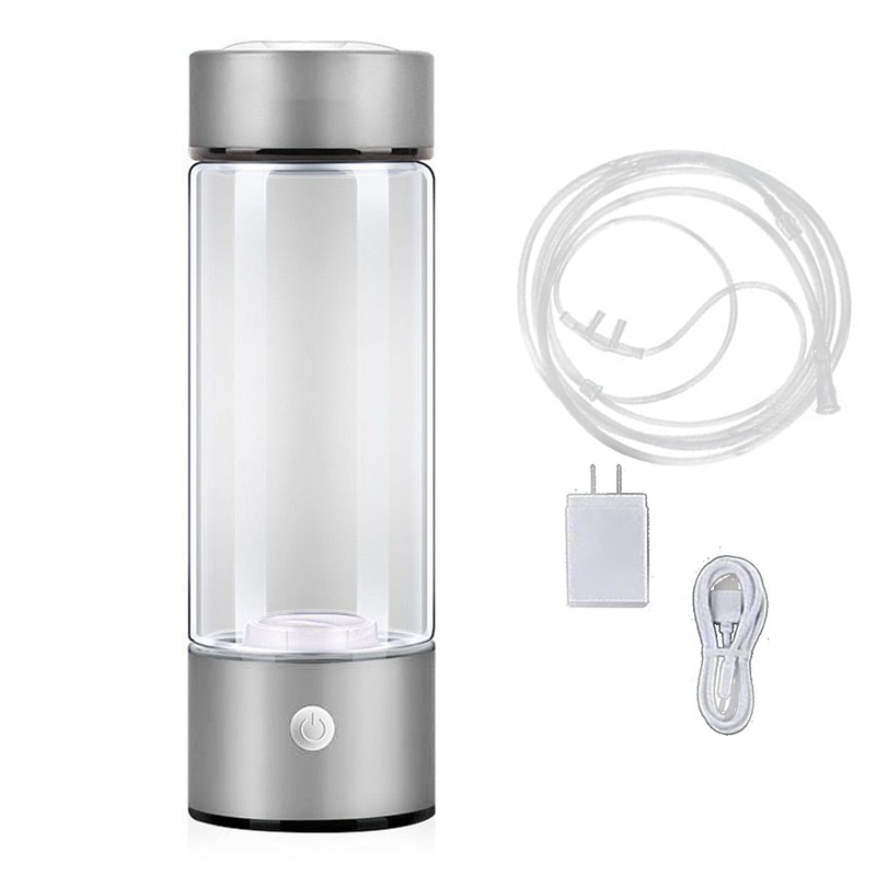 Hydrogen Water Bottle 420ml USB Charging Portable Hydrogen Rich Water