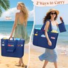 Large Beach Tote Bags for Women Men,Big Waterproof Beach Bag