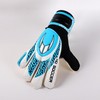 HO Soccer Trainer Arena Blue Goalkeeper Gloves, Unisex Kids, Blue/Black,